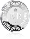Pièce de monnaie en Cupronickel - Argent g 9.00 Millésime 2022 IN MEMORIAM QUEEN ELIZABETH II