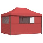 vidaXL Tente de fête Bordeaux 279 x 410 x 315 cm Tissu Oxford