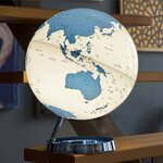 Globe terrestre lumineux light & colour ø 30 cm - bleu
