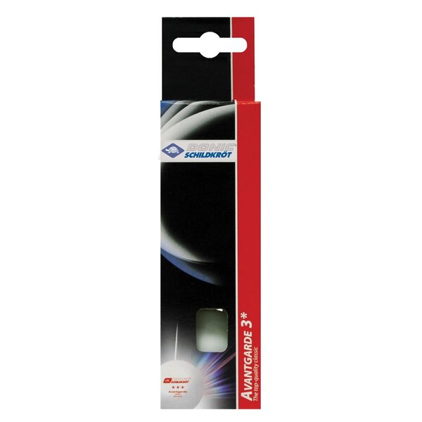 Schildkröt 608334 - Set de balles de tennis de table 3*  3 pièces