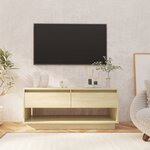 vidaXL Meuble TV Chêne sonoma 102x41x44 cm Aggloméré