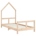 vidaXL Cadre de lit pour enfant 80x160 cm bois de pin massif
