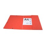 Chemise 3 Rabats À Élastiques Maxi Capacity Carte Lustrée 600g/m2 Scotten ®- A4 - Couleurs Assorties - X 25 - Exacompta