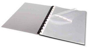 Pqt de 10 Pochettes perforées Vario-zipp manageMe! A4 cristal ELBA
