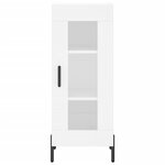 vidaXL Buffet blanc 34 5x34x90 cm bois d'ingénierie