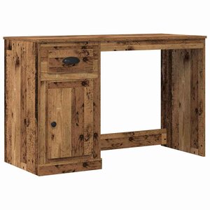 vidaXL Bureau Bois Ancien 50 x 115 x 75 cm Bois d'ingénierie