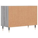 vidaXL Meuble TV sonoma gris 69 5 x 30 x 50 cm bois d'ingénierie