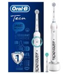 Oral-b teen brosse a dents électrique rechargeable - blanc