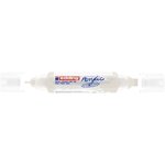 Marqueur acryl 3d dble pointe 5400 blanc trafic 2-3 mm  5-10 mm EDDING