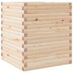 vidaXL Jardinière 60x60x68 5 cm bois de pin massif