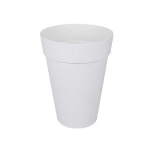 Loft Urban Pot de fleurs rond Haut 42 - Blanc Ø 42 x 56 cm