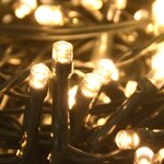 vidaXL Set de boules de Noël avec pic et 300 LED 120Pièces Blanc et gris