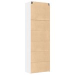 vidaXL Buffet haut blanc 80x42 5x249 cm bois d'ingénierie
