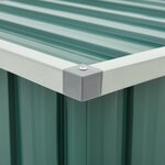 vidaXL Coffre de rangement de jardin Vert 109x67x65 cm