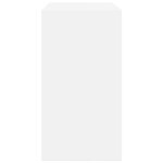 vidaXL Armoire de lavabo blanc 63x29x55 cm bois d'ingénierie