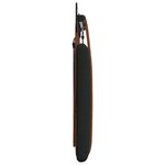 vidaXL Tête de lit suspendue Avec lumière LED Noir PU antique