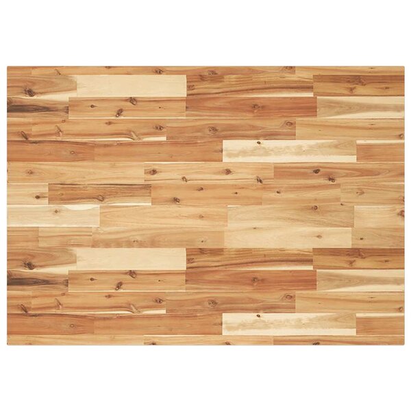 vidaXL Dessus de bureau fini à l'huile 80x70x2 cm bois d'acacia massif