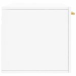 vidaXL Armoire murale blanc 100x36 5x35 cm bois d'ingénierie