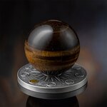 Pièce de monnaie en Argent 10 Cedis g 62.2 (2 oz) Millésime 2025 Solar System JUPITER