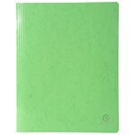 Chemise À Lamelle Carte Lustrée Pelliculée 355gm2 Iderama - A4 - Vert Anis - X 25 - Exacompta