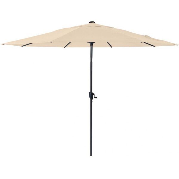Grand parasol aluminium 3.5 m roseau