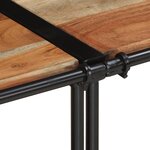 vidaXL Meuble TV 200x42x40 cm bois d'acacia massif