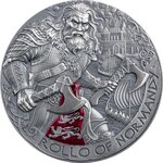 Pièce de monnaie en Argent 2000 Francs g 62.2 (2 oz) Millésime 2026 Way to Valhalla ROLLO OF NORMANDY
