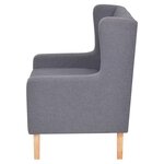 Ensemble de canapés 3 Pièces tissu gris