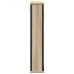 vidaXL Armoire Miroir de Salle de Bain Marron 42 x 12 x 60 cm