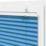 vidaXL Store plissé bleu 105x200 cm largeur du tissu 104 4cm polyester