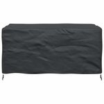vidaXL Housse pour mobilier d'extérieur Noir 150 x 90 x 75 cm 210D