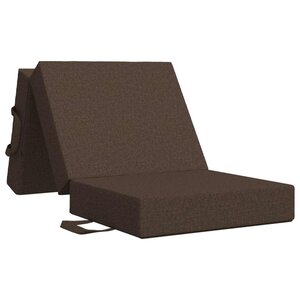 vidaXL Canapé-lit pliable 90 x 63 x 45 cm Taupe
