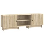 vidaXL Meuble TV Chêne Sonoma 150 x 31 x 50 cm Bois d’ingénierie