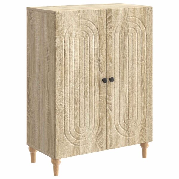 vidaXL Buffet Chêne Sonoma 66 x 34 5 x 90 cm Bois d'ingénierie