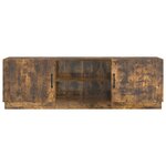 vidaXL Meuble TV Chêne fumé 150 x 31 x 47 cm Bois d'ingénierie
