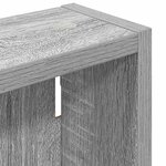 vidaXL Armoire murale de salle de bain Gris Sonoma 30 x 10 x 60 5 cm