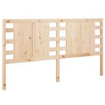 vidaXL Tête de lit 141x4x100 cm Bois massif de pin