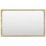 vidaXL Ensemble de meubles de salle de bain 4 Pièces chêne sonoma