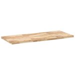 vidaXL Dessus de bureau non traité 120x60x4 cm bois d'acacia massif