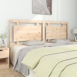 vidaXL Tête de lit 185 5x4x100 cm Bois massif de pin