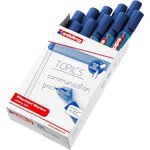 Marqueur pour chevalets 380 bleu 1 5-3 mm x 10 EDDING