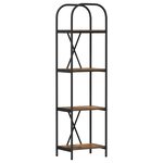 vidaXL Étagère Chêne fumé 40 x 30 x 146 cm Bois d'ingénierie