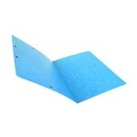 Chemise À Élastique Sans Rabat Carte Lustrée 400gm2 - A4 - Turquoise - X 25 - Exacompta