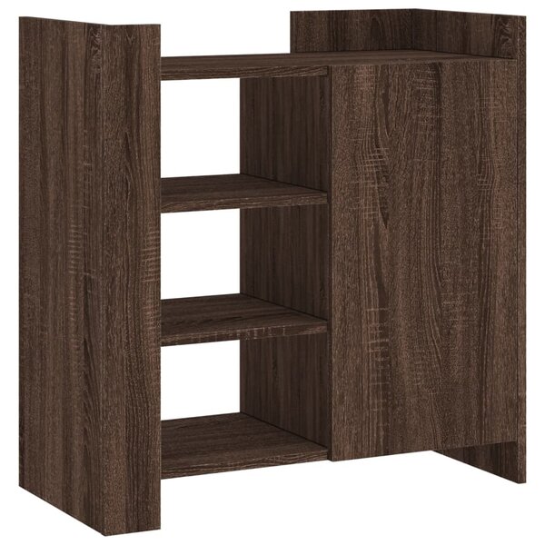 vidaXL Buffet chêne marron 73 5x35x75 cm bois d'ingénierie