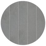 vidaXL Tapis de sol de piscine Grise claire Ø 610 cm en tissu non tissé ronde