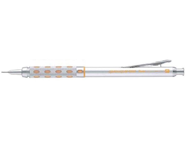Portemines GRAPHGEAR 1000 Mine 0 9 mm Argent Jaune PENTEL