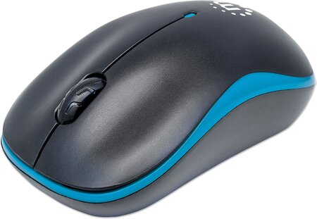 Souris sans fil manhattan curve (noir/bleu)