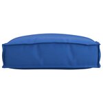 vidaXL Coussin pour assise de palette Bleu royal 50 x 50 x 12 cm