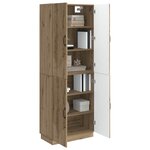 vidaXL Ensemble de Meubles 2 Pièces Chêne artisanal Bois d'ingénierie