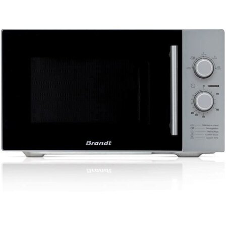 Micro-ondes monofonction pose libre BRANDT SM 2602S silver - 26 L - 900 W